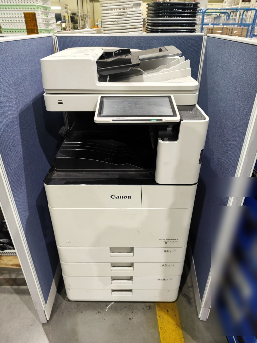 물류센터에 설치된 iR-ADV DX 4735 (물류·유통)